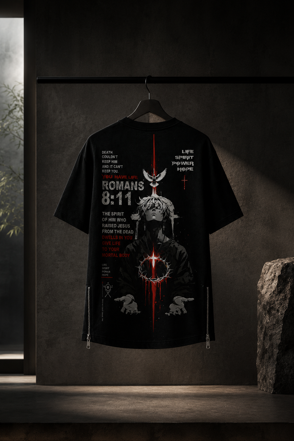 THE SAME SPIRIT™ | Romans 8:11  Sorona Tee
