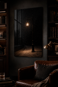 Silent Winter Road | Premium Gloss Aluminum Wall Art