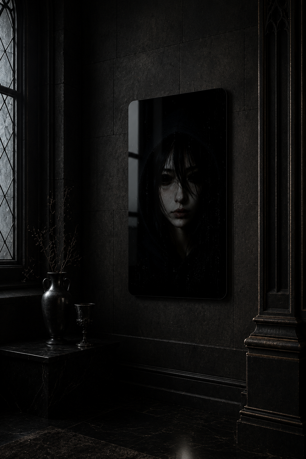 The Watcher | Premium Gloss Aluminum Wall Art