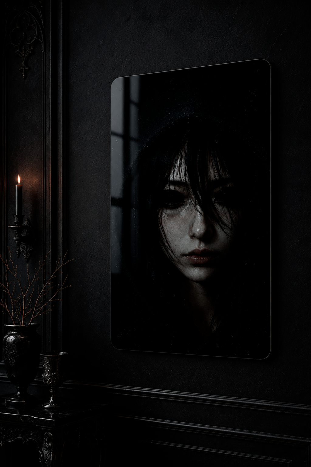 The Watcher | Premium Gloss Aluminum Wall Art