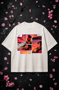 Quiet Spring Evening Graphic T-Shirt – Anime Manga Heavyweight 300 GSM Tee
