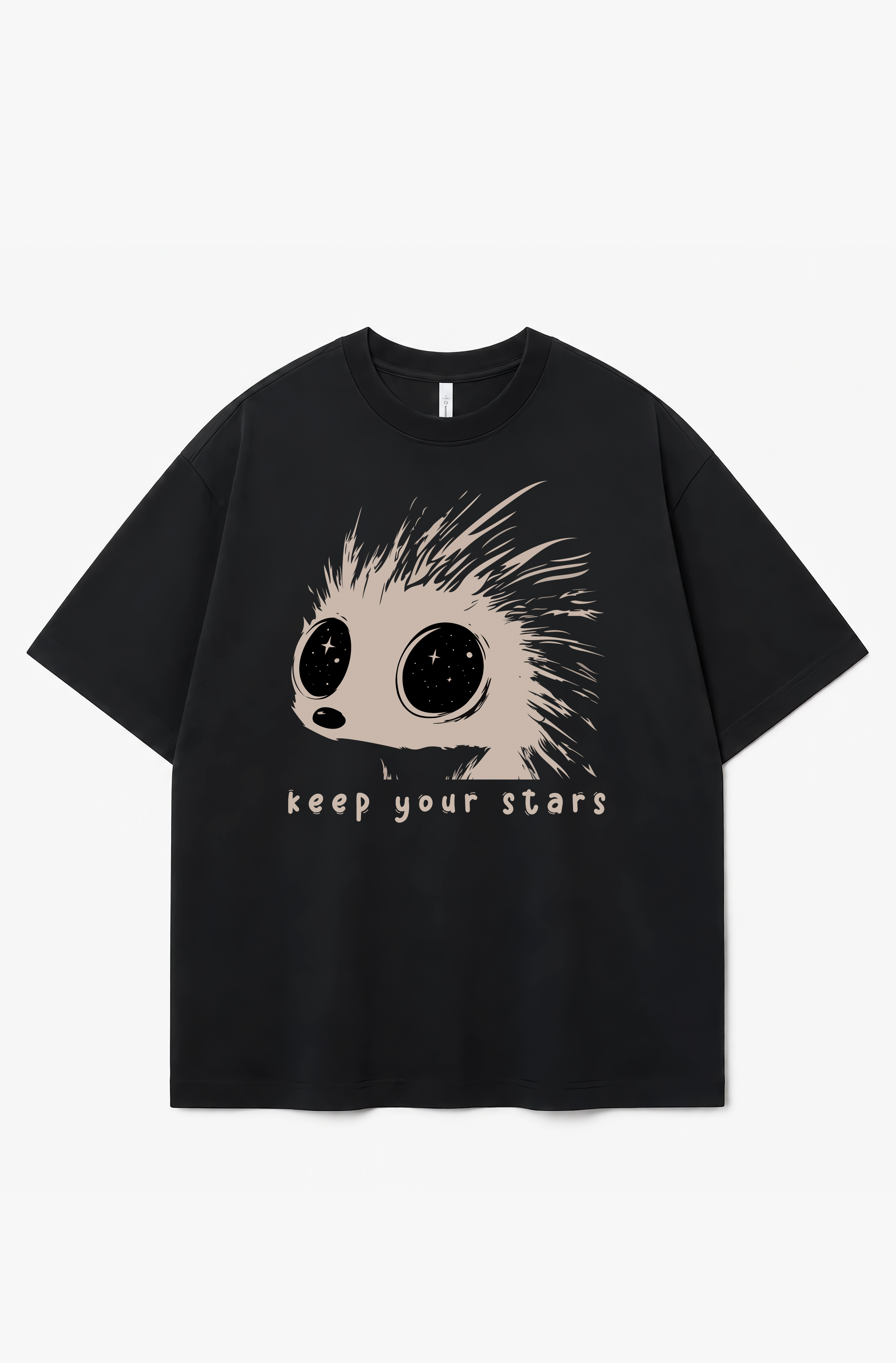 Keep Your Stars T-Shirt – 300 GSM Heavyweight Cotton Graphic Te