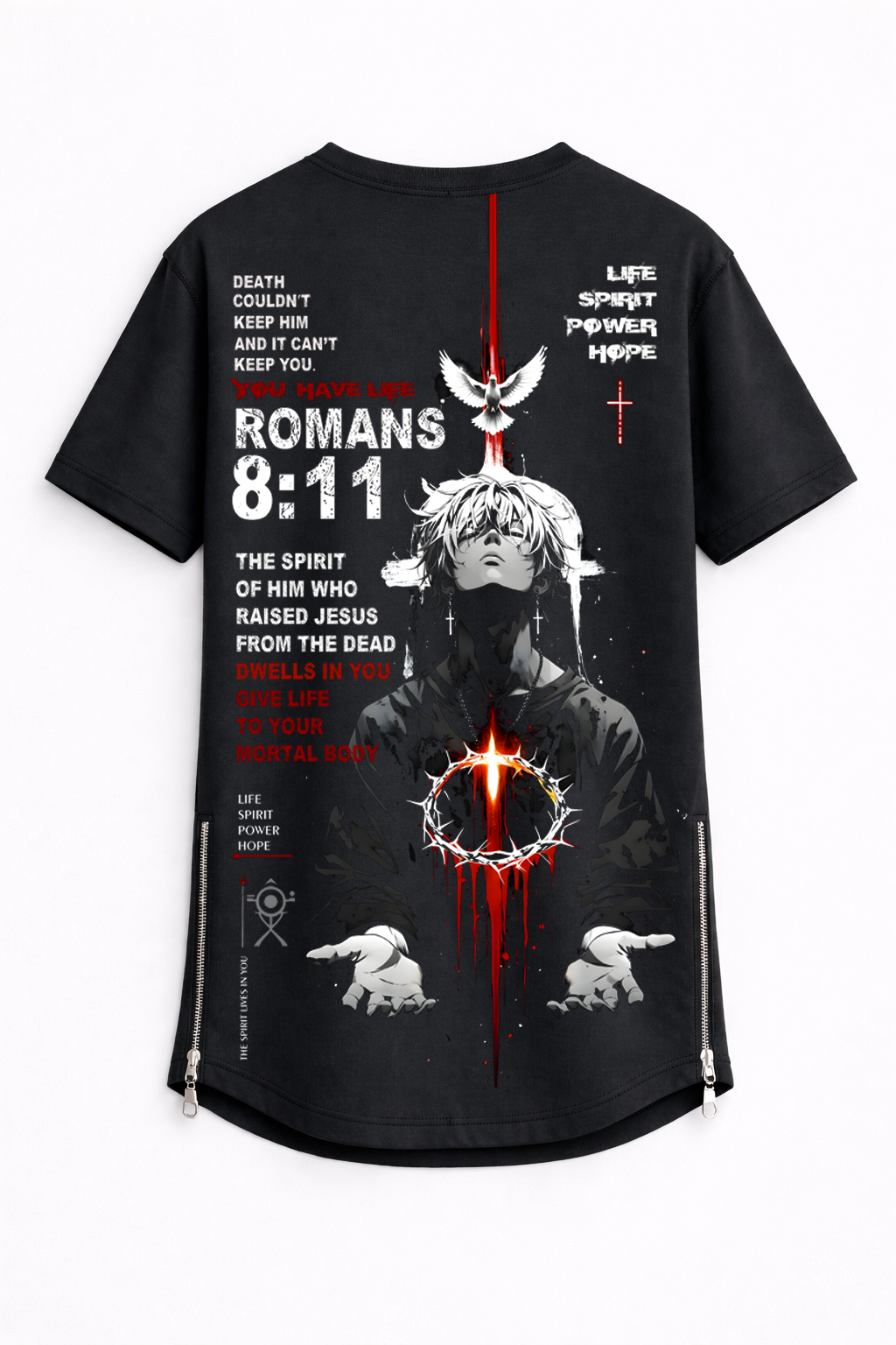 ANDIKH – ROM 8:11- T-SHIRT - SORONA
