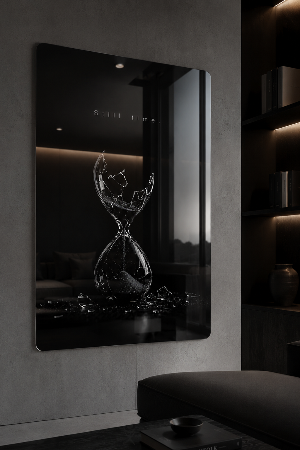 Still Time. | Premium Gloss Aluminum Wall Art