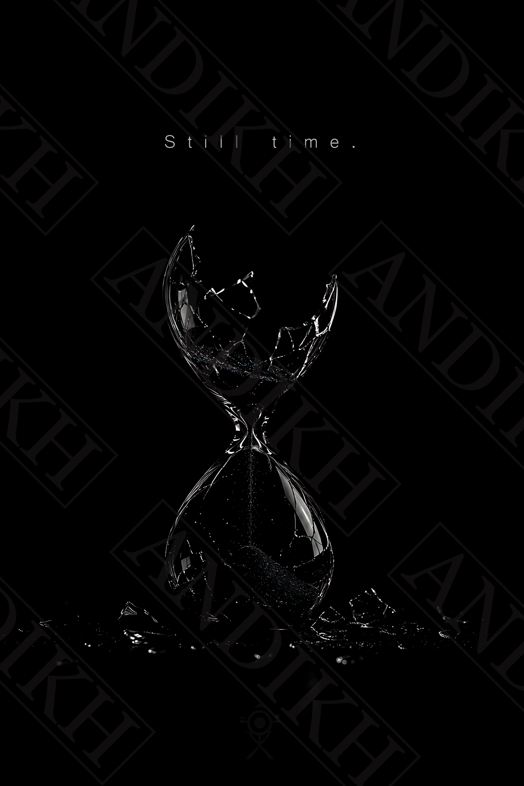 Still Time. | Premium Gloss Aluminum Wall Art